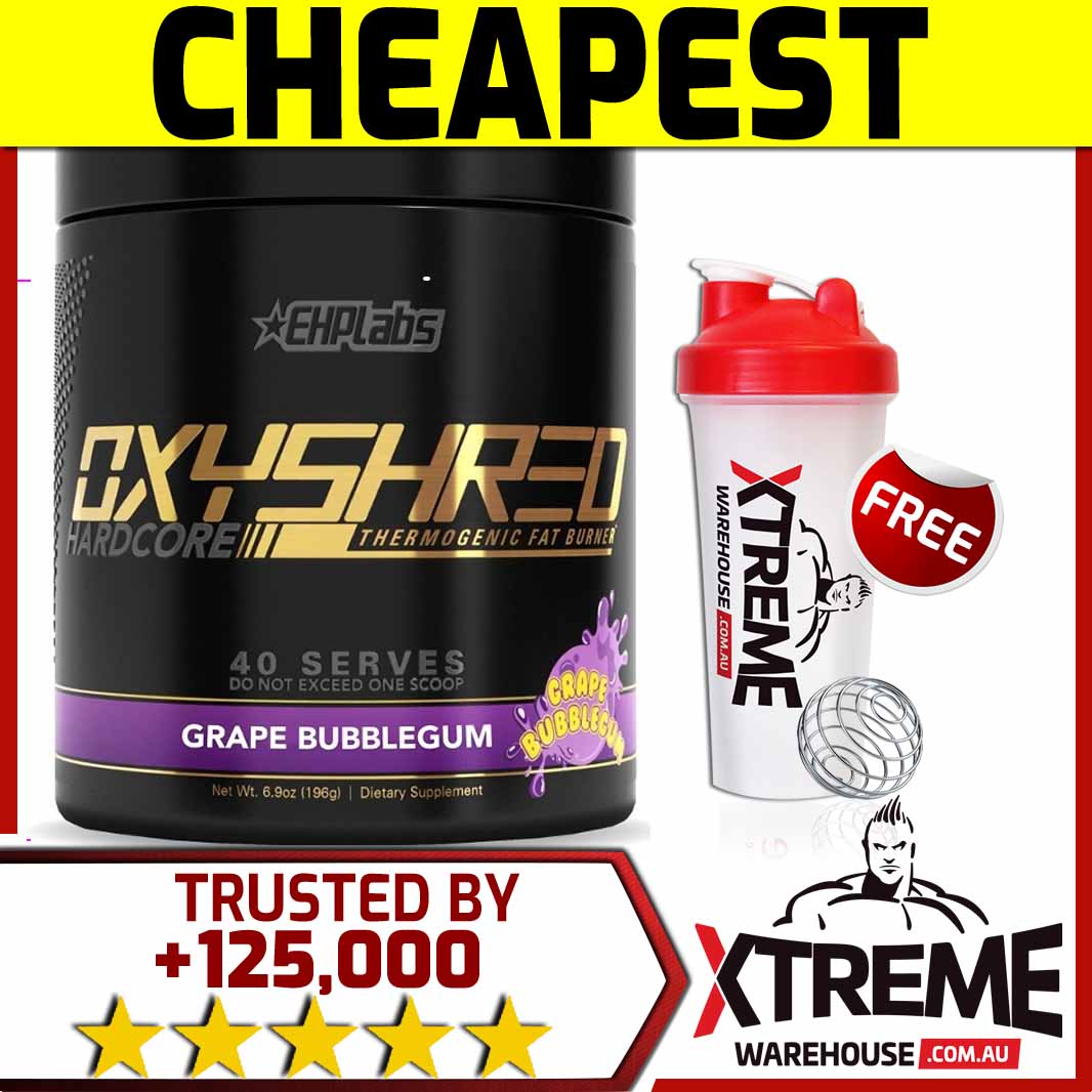 EHPLABS OXYSHRED HARDCORE 40SRV WATERMELON CANDY // THERMO FATBURNER